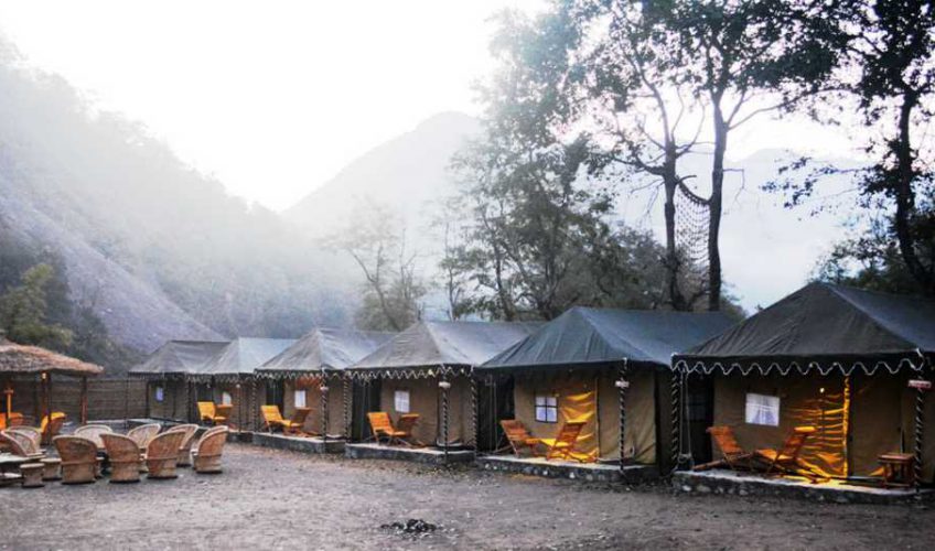 Camping in Rishikesh